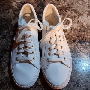 Keds Women's Jump Kick Leather Sneaker White size 9